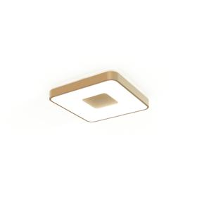 M7926  Coin 80W LED Square Ceiling Gold